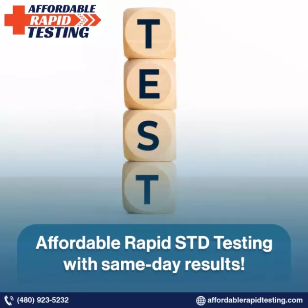 Std testing, std tests, maricopa county public health department