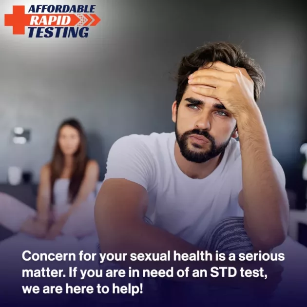 Common std in men,sexual health testing,cdc,prevent stds,affordable rapid testing,standard std panel testing