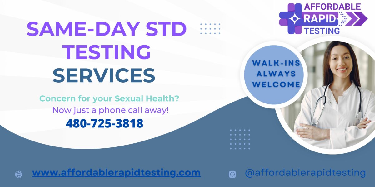 Common stds,stds,affordable rapid testing near me,phoenix,most common stds,getting tested for stds,std testing in phoenix